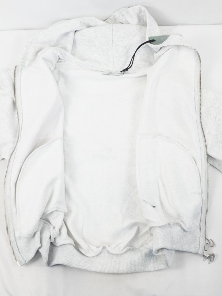 Scuffers Sandals Zipper Jacket In Gray Melange Unisex Size Medium - Nwt — image 4 of 8